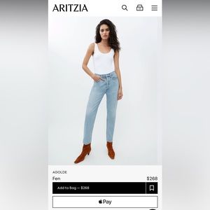 AGOLDE Fen Jeans